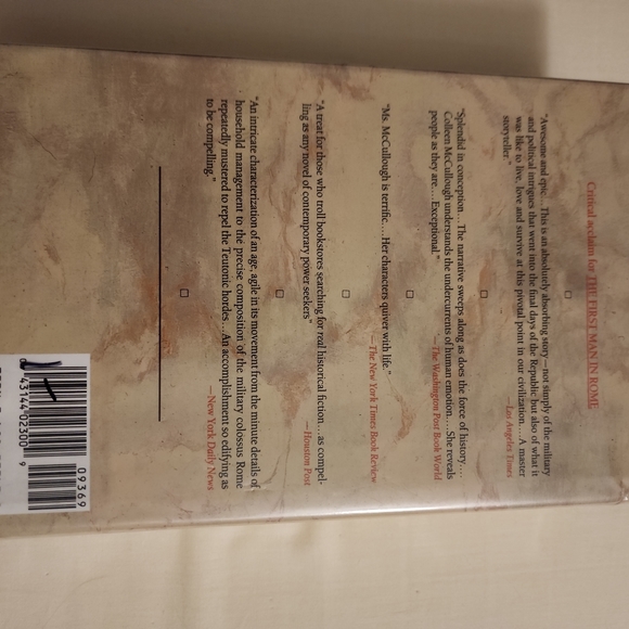 THE GRASS CROWN by Colleen McCullough 1991, Hardcover (PAGE TORN) - Picture 2 of 12